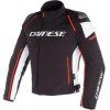 Dainese Racing 3 D-Dry Black/White/Fluo Red Textile Jacket