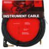 D'Addario Planet Waves Black m Straight - Angled