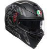 AGV K-5 S Tornado Matt Black/Silver Helmet