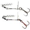 Savage Gear Carbon49 Corkscrew Stinger 2pcs