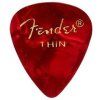 Fender 351 Shape Premium Pick Thin Red Moto