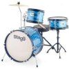 Stagg Tim Jr Junior Drum Set Black Black