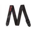 Fender Black Polyester Logo Strap