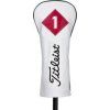 Titleist White Leather Headcover