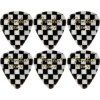 Fender 351 Shape Premium Pick Checker 6 Pack