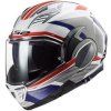 LS2 FF900 Valiant II Revo White Red Blue Helmet