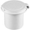 Nuova Rade Case for Shower Head, Round, with Lid White