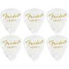 Fender 351 Shape Premium Pick Heavy White Moto