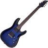 Schecter Blackjack SLS C-1 A See Thru Blue Burst