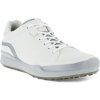 Ecco Biom Hybrid Mens Golf Shoes White/Silver Metallic/White