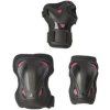 Rollerblade Skate Gear W 3 Pack Black/Raspberry