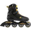 Rollerblade Spark 80 Roller Skates Black/Saffron Yellow