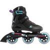 Rollerblade Sirio 100 3WD W Roller Skates Black/Aqua