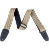 Gretsch Strap with White Logos Gold
