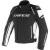 Dainese Racing 3 D-Dry Black-White Textile Jacket