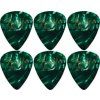 Fender 351 Shape Picks Medium Green Moto Pack