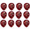 Dunlop Celluloid Teardrop Shell Player's Pack