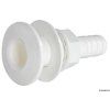 Osculati Seacock white plastic with hose adaptor