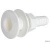 Osculati Seacock white plastic with hose adaptor