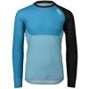 POC MTB Pure LS Jersey Uranium Black/Basalt Blue/LT Basalt Blue