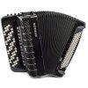 Hohner Mattia IV 120 CR Gun Black Button accordion