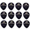 Dunlop Celluloid Teardrop Black Player's Pack