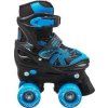 Roces Quaddy 3.0 Double Row Roller Skates Black-Astro Blue
