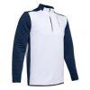 Under Armour Storm Daytona 1/2 Zip Mens Sweater Moonstone Blue