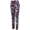 Callaway Floral Printed Pull On Womens Trousers Peacoat