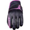 Five RS3 Replica Woman Black-Pink Motorcycle Gloves