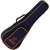 Ortega Gigbag for ukulele Black-Orange