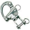 Osculati Snap-shackle with swivel for spinnaker Stainless Steel mm
