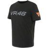 Dainese VR46 Pit Lane Black/Fluo Yellow T-Shirt