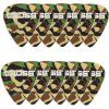 Boss Celluloid Pick Camo 12 Pack