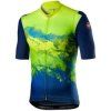 Castelli Polvere Jersey Yellow Fluo