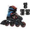 Rollerblade Thunder Black/Red SET Roller Skates Black-Red