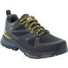 Jack Wolfskin Force Striker Texapore Low Black-Lime Mens Outdoor Shoes