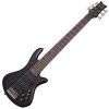 Schecter Stiletto See Thru Black Satin