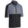 Callaway Blocked Wind 1/2 Sleeve Mens Jacket Caviar