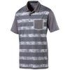 Puma Tailored Camo Stripe Mens Polo Shirt Quiet Shade
