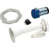 Marco TC1 Mini white painted brass horn