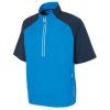 Sunice Winston Windproof Short Sleeve Mens Jacket Vibrant Blue/Midnight