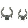 Osculati Nylon spring clip white mm