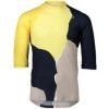 POC MTB Pure 3/4 Jersey Color Splashes Multi Sulfur Yellow
