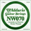D'Addario Single Guitar String