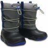 Crocs Kids' Swiftwater Waterproof Boot Black/Blue Jean
