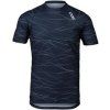 POC MTB Pure Tee Lines Turmaline Navy