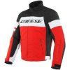Dainese Saetta D-Dry White/Lava Red/Black Textile Jacket