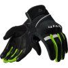 Rev'it! Mosca Black/Neon Yellow Motorcycle Gloves