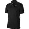 Nike Dri-Fit Victory Solid Mens Polo Shirt Black/White